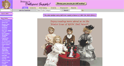 Desktop Screenshot of dollspartsupply.com